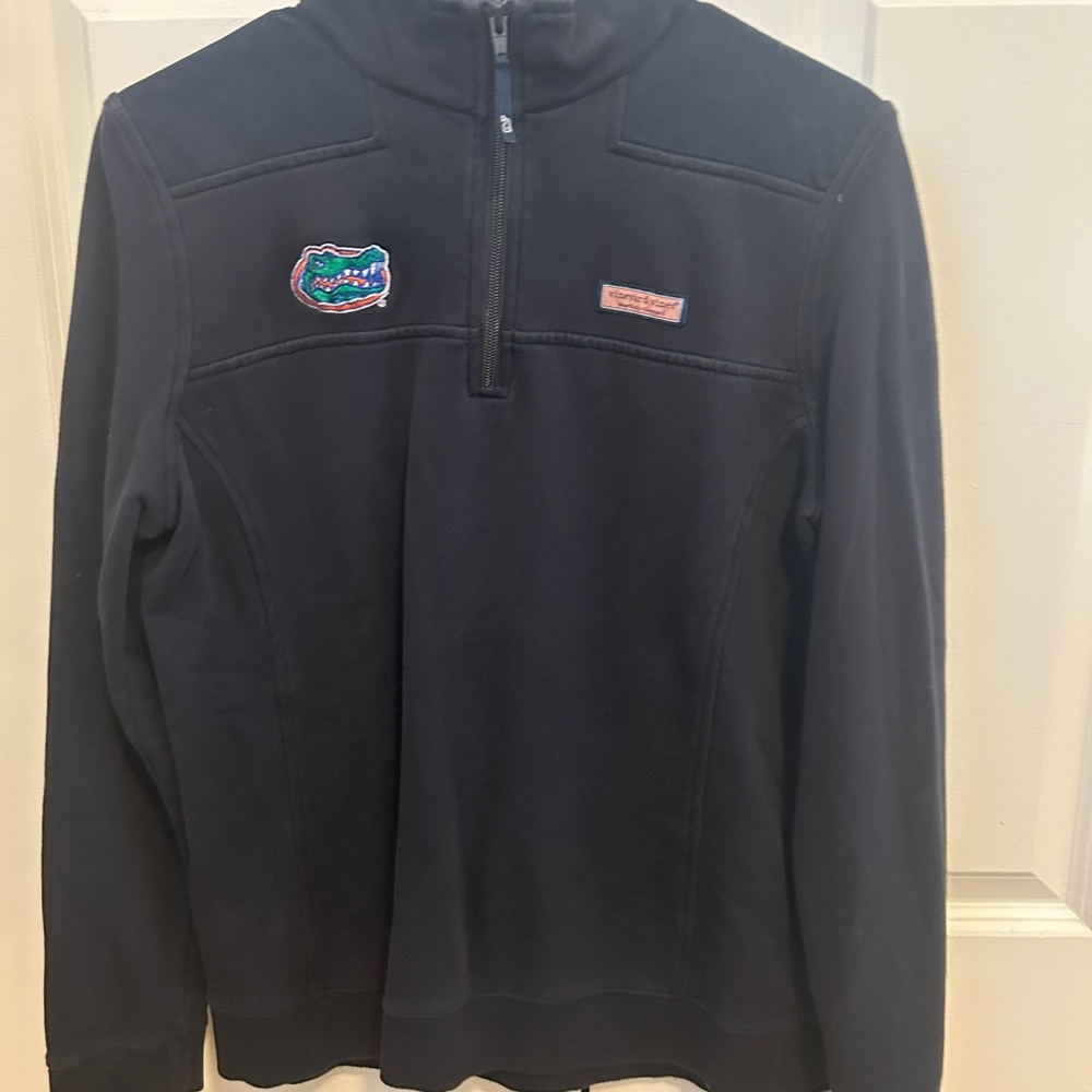 Vineyard Vines Black Half-Zip Pullover